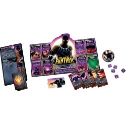 Dice Throne Marvel – Black Panther, Captain Marvel, Black Widow, Dr Strange