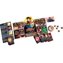 Dice Throne Marvel – Black Panther, Captain Marvel, Black Widow, Dr Strange