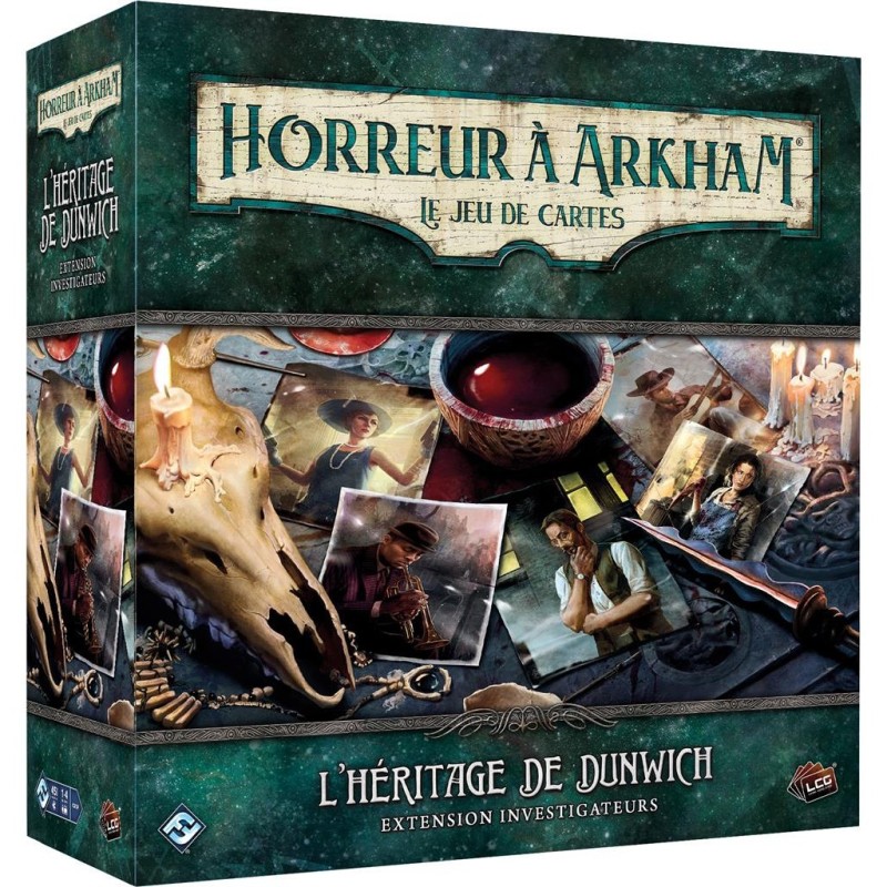Horreur à Arkham : Le Jeu de Cartes - L'Héritage de Dunwich - (Investigateurs)