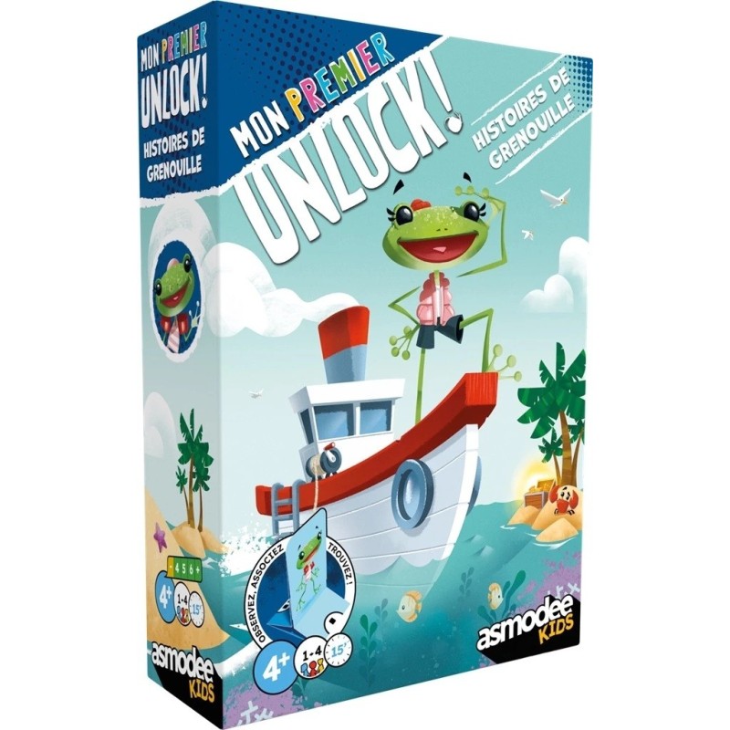 Mon Premier Unlock! : Histoires de Grenouille